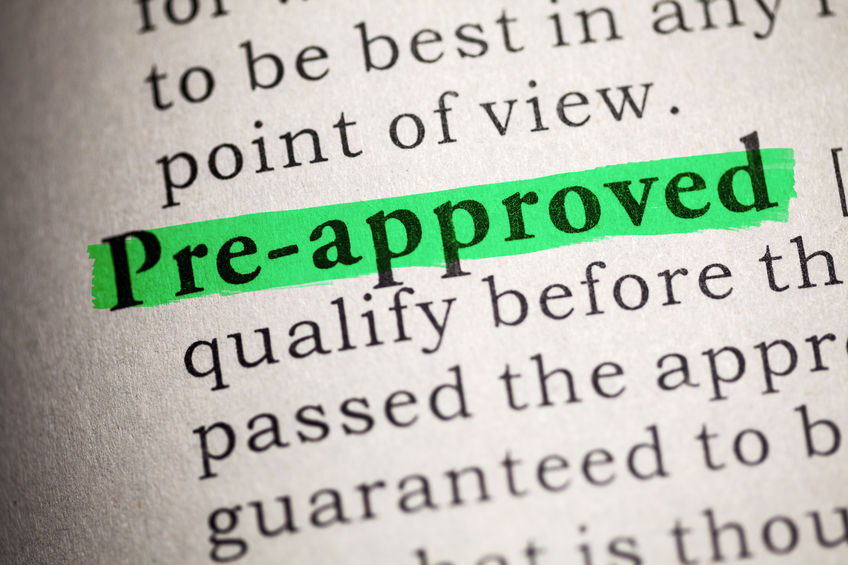 pre-approved