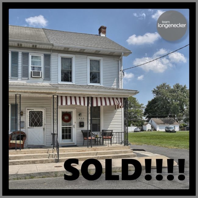230 N. Locust St. – Sold home sold by team longenecker