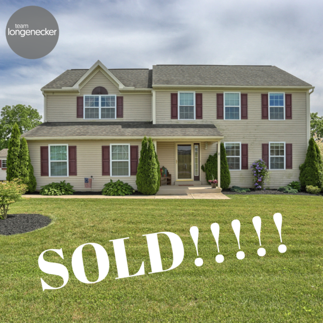 SOLD!!!!! Team Longenecker sells another home
