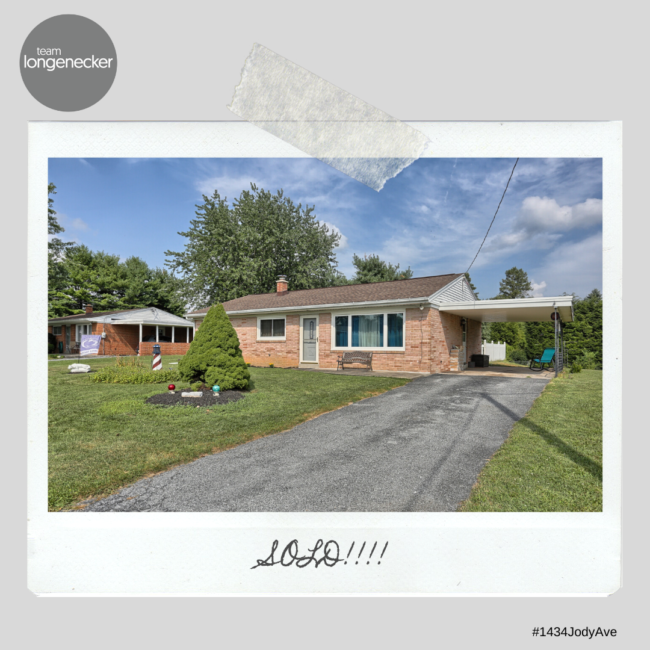 1434 Jody Ave – Sold Home sold by Team Longenecker - 1434 Jody Avenue Lebanon