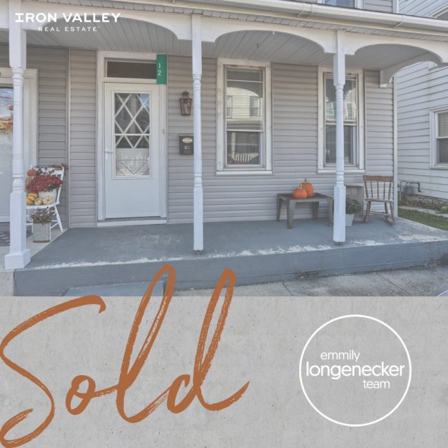 12 E. Maple Avenue Myerstown - Home sold by Emmily Longenecker Team