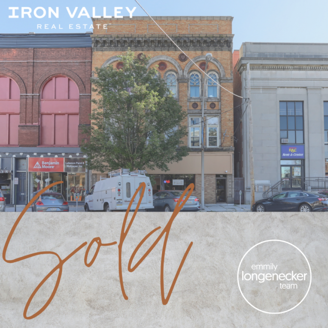 10 N. 9th Street, Lebanon PA - Mixed use property sold by the Emmily Longenecker Team
