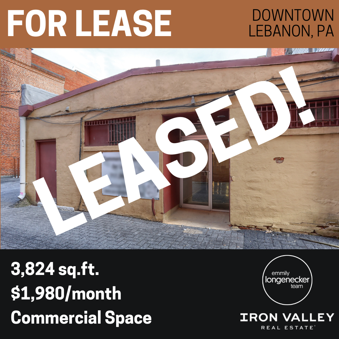 806 Cumberland Street, Lebanon PA 17042 (Rear) – Property Leased 806 Cumberland Street, Lebanon PA 17042 (Rear) - Property Leased