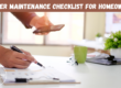 Summer Home Maintenance Checklist by the Emmily Longenecker Team