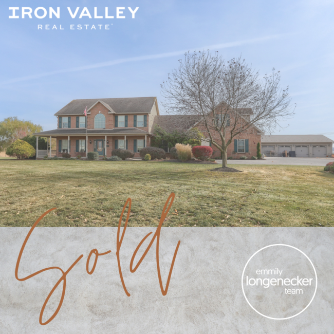 1074 Shirksville Road, Lebanon PA 17046 - Listing sold by the Emmily Longenecker Team