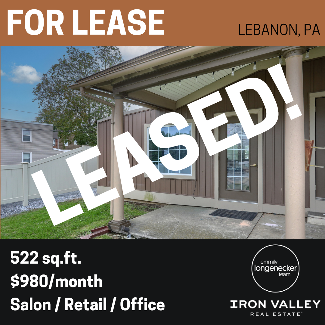 452 E. Cumberland Street, Lebanon PA 17042 - Space Leased