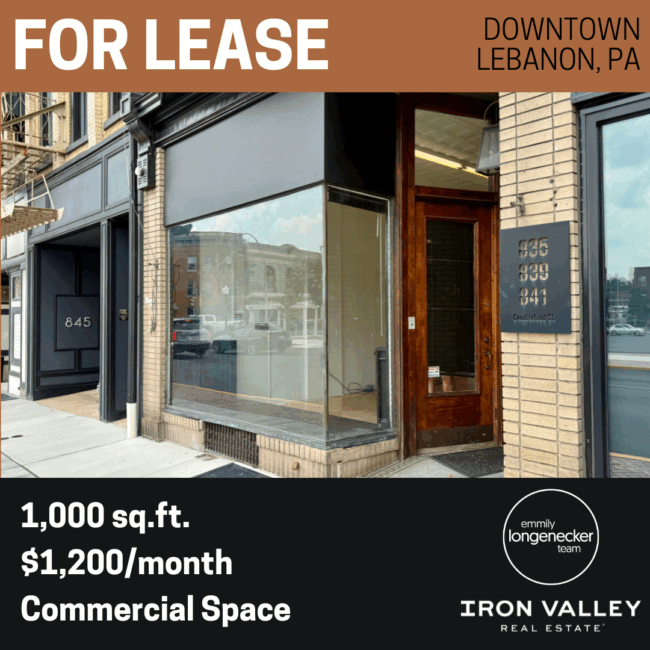 841 Cumberland Street, Lebanon PA 17042 - Office Space For Lease