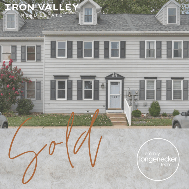162 Furnace Court, Lebanon PA 17042 - Townhome sold by the Emmily Longenecker Team - Iron Valley Real Estate