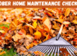October Home Maintenance Checklist