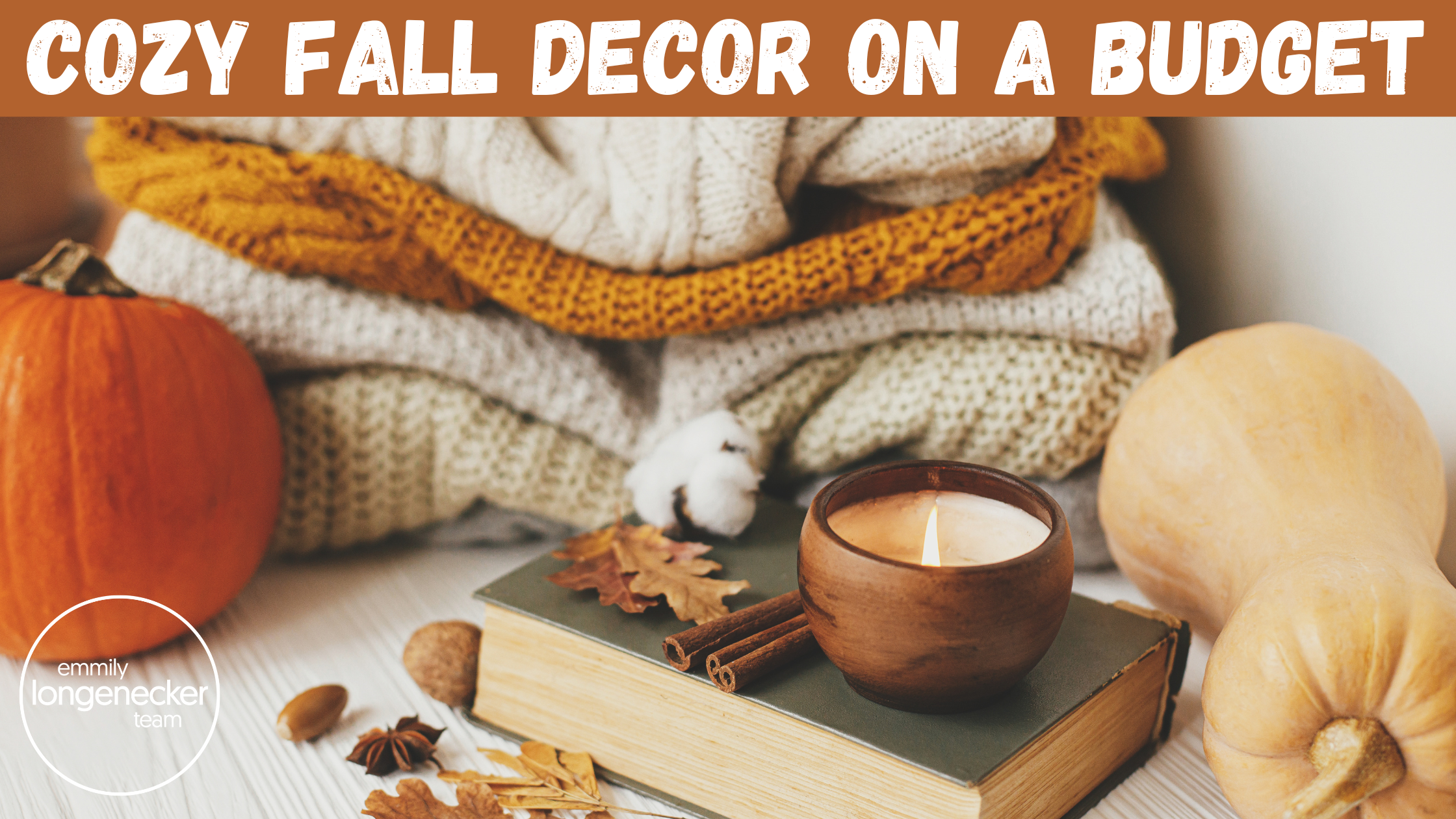 Cozy Fall Decor on a Budget: 5 ways to add warmth to your home